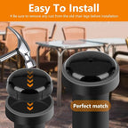 24-Pack Wrought Iron Patio Furniture Feet Caps 1-1/2 Inch Plastic Outdoor Patio - Image 11