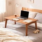 JIKUGO Bamboo Folding Coffee Table No Assembly Required Japanese Floor Table - Image 4