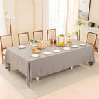BALCONY & FALCON Rectangle Tablecloth Washable Wrinkle Resistant and Water - Image 5