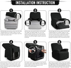 TAOCOCO Oversized Recliner Chair Covers, 1 Seater Streach Recliner Covers Soft - Image 6