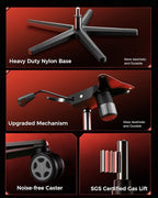 GTPLAYER Gaming Chair for Adults, Big and Tall 350LBS Heavy Duty Office Chair - Image 10