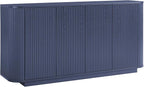 LKTART 64" Buffet Cabinet with Storage, Modern Fluted Accent Sideboard Media - Image 9