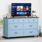 Joaxswe Farmhouse 54" 7 Drawers Dresser - Image 3