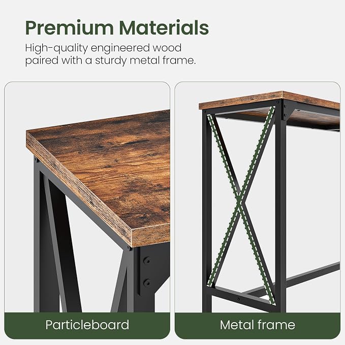 CHOEZON 63'' Bar Table, Kitchen Dining Table - Image 8