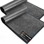 GORILLA GRIP Waterproof Traffic Guard Door Mat, 2 Pack Indoor Outdoor Durable by Unknown