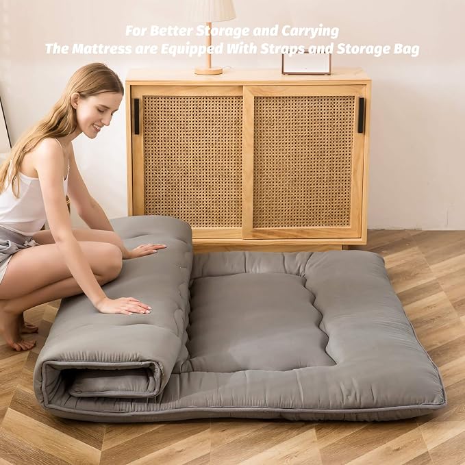 MAXYOYO Japanese Shiki Futon Mattress Floor Mattress Thicken Tatami Mat - Image 2