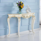 Vintage French Console Table, Wood Entryway Table - Image 2