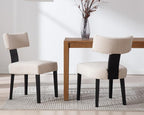 VESCASA Upholstered Dining Chairs by VESCASA