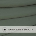 PureFit Stretch Sectional Couch Covers 2 pcs Non Slip L Shape Sofa Cover - Image 4
