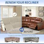 Arfntevss Recliner Sectional Couch Covers 1OO% Waterproof L Shape Sofa Cover - Image 6