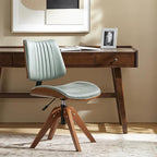 HULALA HOME Faux Leather Home Office Chair - Image 7
