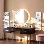 Homaterial 4 Tiers Floating Shelves, Modern Wall Mounted Shelf Storage Shelves - Image 6