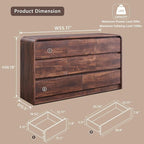 Aitjunz Modern 8 Drawers Dresser - Image 2