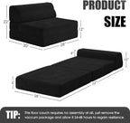 Kasunpul Folding Sofa Bed with Pillow, Memory Foam Fold Out Chair Bed, - Image 2