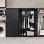 Letaya Metal Wardrobe Cabinets - Image 4
