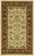 SAFAVIEH Lyndhurst Collection 8' Round Ivory/Red LNH212K Traditional Oriental by Unknown