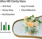 Irregular Wall Mirror, Modern Organic Shaped Mirrors - Image 4