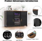 GDLF Large Coffee Bar Cabinet - Image 6