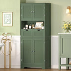 Iwell 58" H Tall Bathroom Storage Cabinet - Image 2