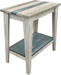 Furniture Barn USA Cottage, and Tide Striped Tapered Side Table by FurnitureBarnUSA