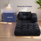 MAXYOYO Folding Sofa Bed, L-Shaped Convertible Sofa - Image 7