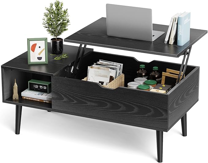 OLIXIS Wood Lift Top Coffee Table by OLIXIS