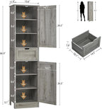 Iwell 67" Tall Bathroom Cabinet - Image 3