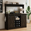 4ever2buy Farmhouse Coffee Bar Cabinet by 4ever2buy