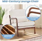 DUMOS Mid Century Modern Chair Set of 2, Accent Chair - Image 5