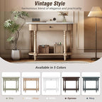 Retro Curved Console Table - Image 7