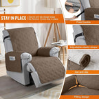 VANSOFY 100% Waterproof Recliner Chair Covers, Recliner Cover Non-Slip Dog - Image 2