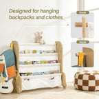 WONFUlity 4-Tier Kids Bookshelf, Book Shelf - Image 3