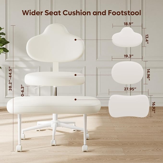 Pinmoco Cross Legged Office Chair - Image 2
