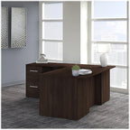 Bush Business Furniture Office 500 72W L Shaped Executive Desk - Image 2