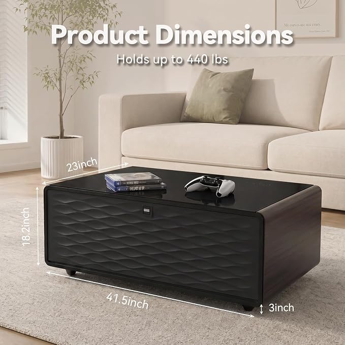 LIVTAB Smart Coffee Table, Living Room Table - Image 2
