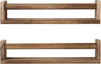JORIKCHUO Nursery Book Shelves, Kitchen Spice Rack, or Rustic Wall Mounted by JORIKCHUO