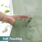 Chyhomenyc Sage Green Sheer Valance - Image 6