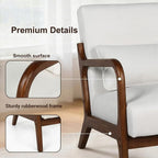 Mid Century Accent Chair, Comfy Arm Chair - Image 6