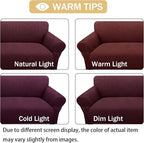 Armchair Slipcover with 1 Pillow Cover - Image 5