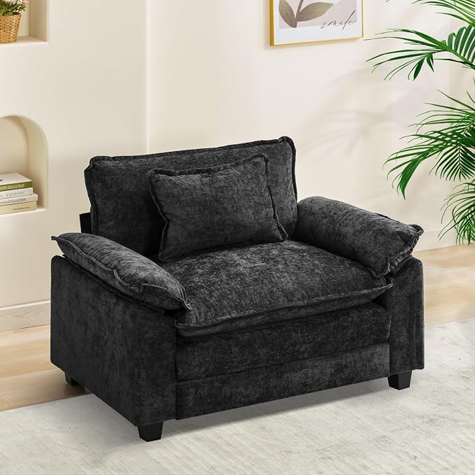 Oprisen Modular Sectional Sofa, Comfy Cloud Couch Sectional Sofa, Chenille Sofa by Oprisen