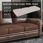 ANARACHON Leather Look Couch Cushion Covers Sofa Seat Slipcovers Sets Couches - Image 3