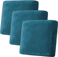 H.VERSAILTEX Velvet Stretch Couch Cushion Cover Plush Cushion Slipcover by HVERSAILTEX