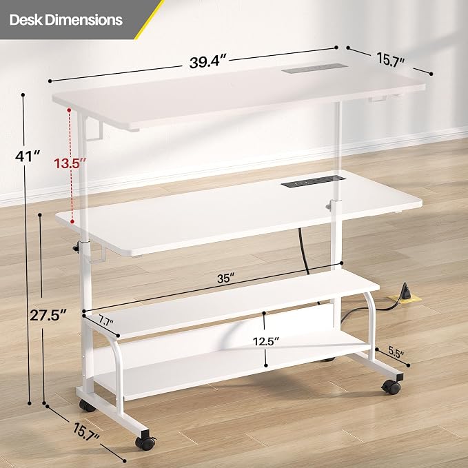 Armocity Rolling Standing Desk - Image 3