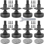 Anwenk Adjustable Leveling Feet Furniture Levelers Table Feet Heavy Duty Leg by Anwenk
