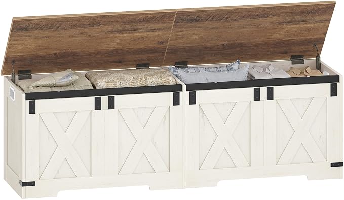 Hzuaneri 59" Storage Chest, Large Storage Trunk by Hzuaneri