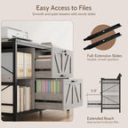44" File Cabinet, Lateral Filing Cabinet - Image 6