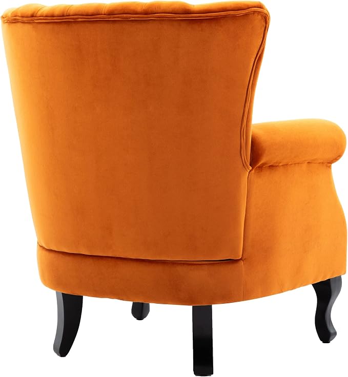 Velvet Accent Chairs Set of 2 - Image 5