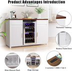 GDLF Large Coffee Bar Cabinet - Image 7