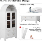 71" Arched Storage Cabinets - Image 6