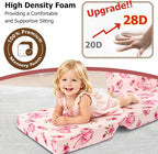 Kids Couch, 2-in-1 Kids Fold Out Couch, Convertible Sofa to Lounger - Image 5